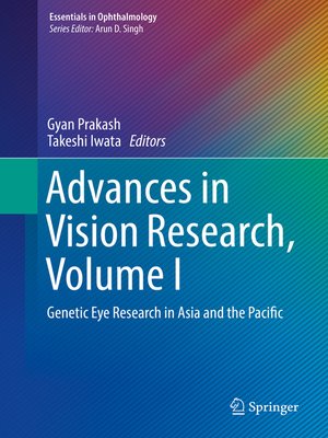cover image of Advances in Vision Research, Volume I